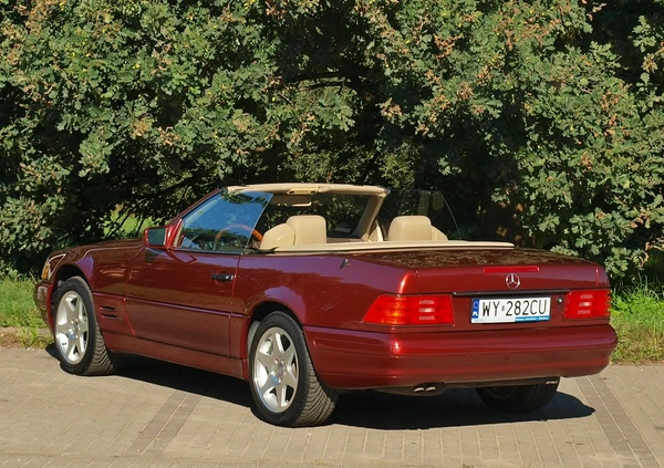 Mercedes-Benz SL cena 80000 przebieg: 115000, rok produkcji 1997 z Warszawa małe 781